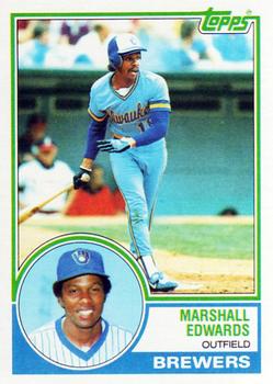 1983 Topps #582 Marshall Edwards Front
