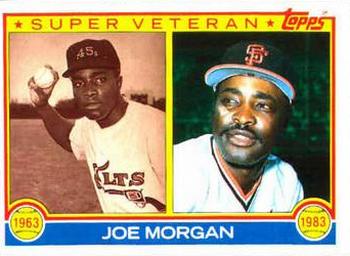 1983 Topps #604 Joe Morgan Front