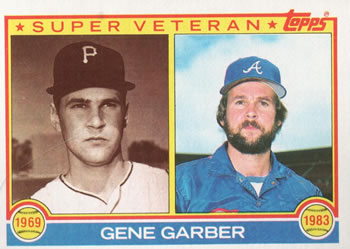 1983 Topps #256 Gene Garber Front