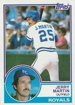 1983 Topps #626 Jerry Martin Front