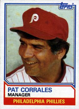 1983 Topps #637 Pat Corrales Front