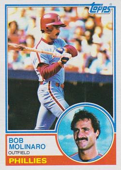 1983 Topps #664 Bob Molinaro Front