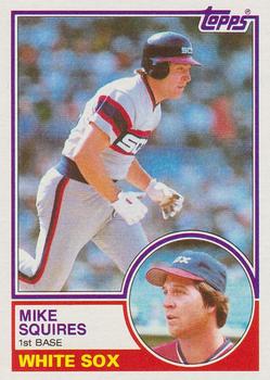 1983 Topps #669 Mike Squires Front