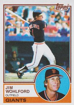 1983 Topps #688 Jim Wohlford Front