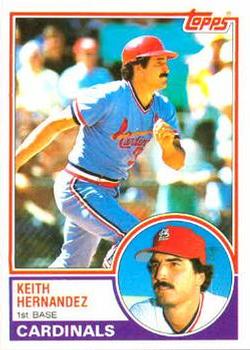 1983 Topps #700 Keith Hernandez Front