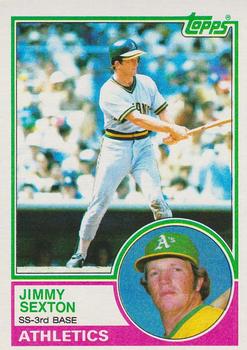 1983 Topps #709 Jimmy Sexton Front