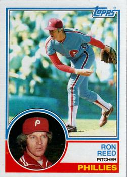 1983 Topps #728 Ron Reed Front