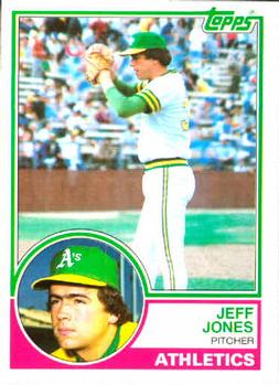 1983 Topps #259 Jeff Jones Front