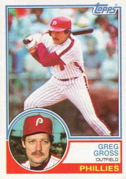 1983 Topps #279 Greg Gross Front