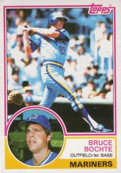 1983 Topps #28 Bruce Bochte Front