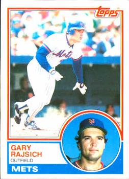 1983 Topps #317 Gary Rajsich Front