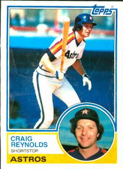 1983 Topps #328 Craig Reynolds Front