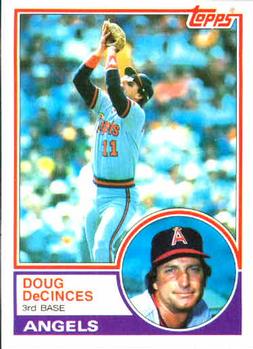 1983 Topps #341 Doug DeCinces Front
