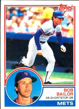 1983 Topps #343 Bob Bailor Front