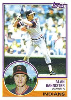 1983 Topps #348 Alan Bannister Front