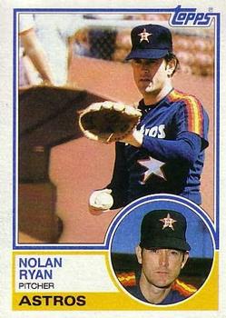 1983 Topps #360 Nolan Ryan Front