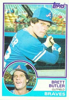 1983 Topps #364 Brett Butler Front