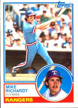 1983 Topps #371 Mike Richardt Front