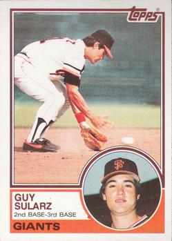 1983 Topps #379 Guy Sularz Front
