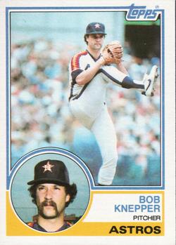 1983 Topps #382 Bob Knepper Front