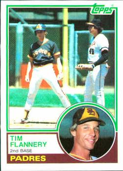 1983 Topps #38 Tim Flannery Front