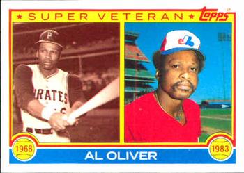 1983 Topps #421 Al Oliver Front