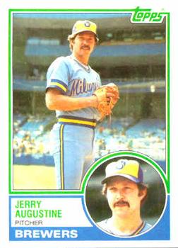 1983 Topps #424 Jerry Augustine Front