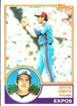 1983 Topps #447 Bryn Smith Front