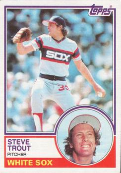 1983 Topps #461 Steve Trout Front