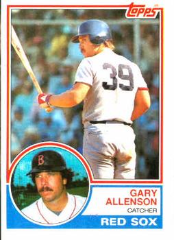 1983 Topps #472 Gary Allenson Front