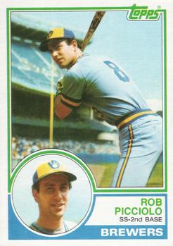 1983 Topps #476 Rob Picciolo Front