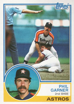 1983 Topps #478 Phil Garner Front