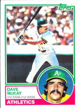 1983 Topps #47 Dave McKay Front