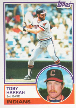 1983 Topps #480 Toby Harrah Front