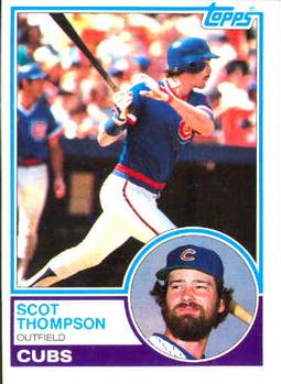 1983 Topps #481 Scot Thompson Front