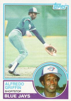 1983 Topps #488 Alfredo Griffin Front