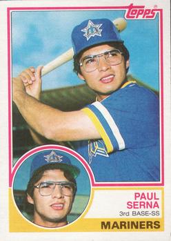 1983 Topps #492 Paul Serna Front