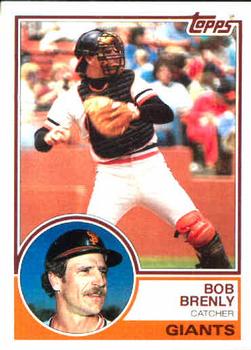 1983 Topps #494 Bob Brenly Front