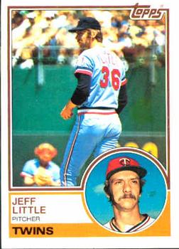 1983 Topps #499 Jeff Little Front