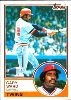 1983 Topps #517 Gary Ward Front