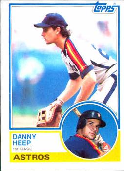 1983 Topps #538 Danny Heep Front