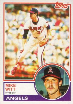 1983 Topps #53 Mike Witt Front