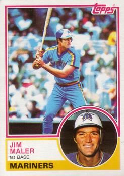 1983 Topps #54 Jim Maler Front