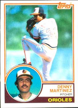 1983 Topps #553 Denny Martinez Front