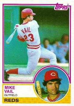 1983 Topps #554 Mike Vail Front