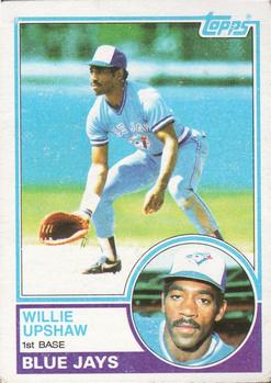 1983 Topps #556 Willie Upshaw Front