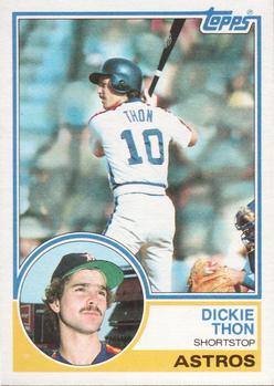 1983 Topps #558 Dickie Thon Front