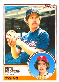 1983 Topps #559 Pete Redfern Front