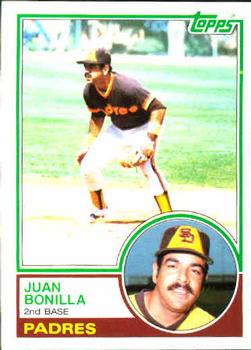 1983 Topps #563 Juan Bonilla Front