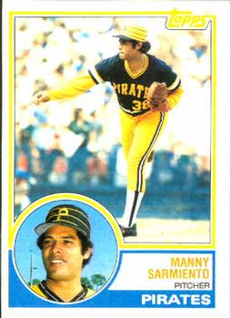 1983 Topps #566 Manny Sarmiento Front
